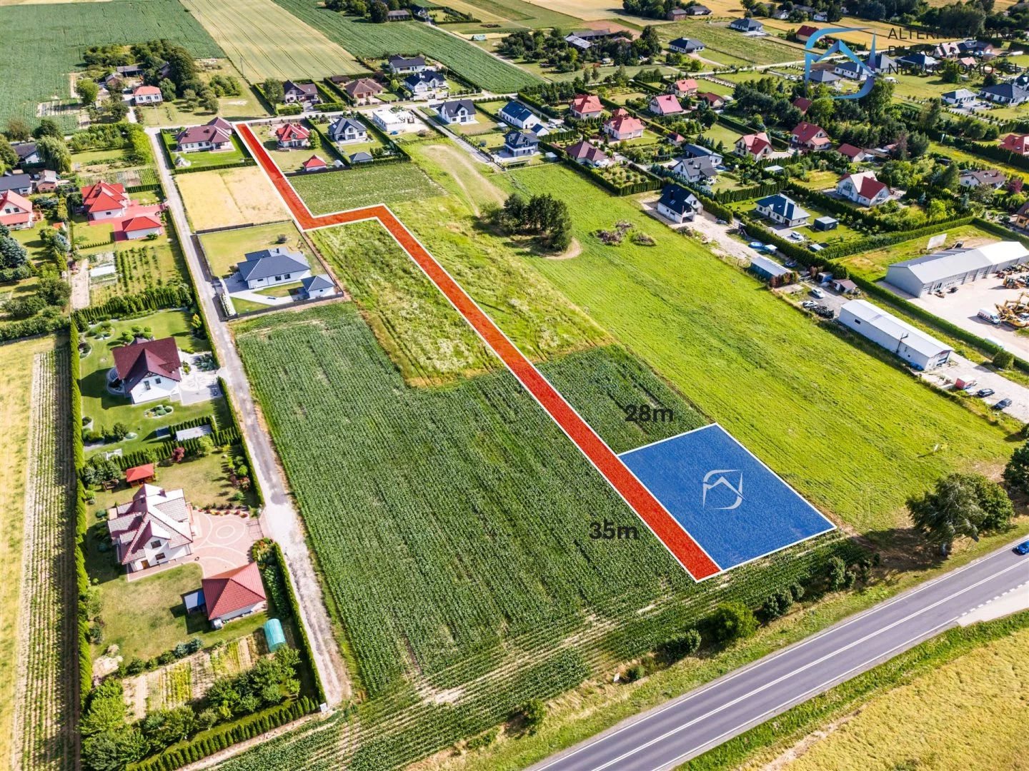 Działka 1 071,00 m², oferta nr , LER-GS-3243, Łęczna