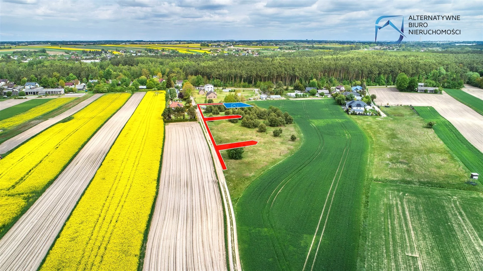 Działka 999,00 m², oferta nr , LER-GS-3149, Niedrzwica Duża