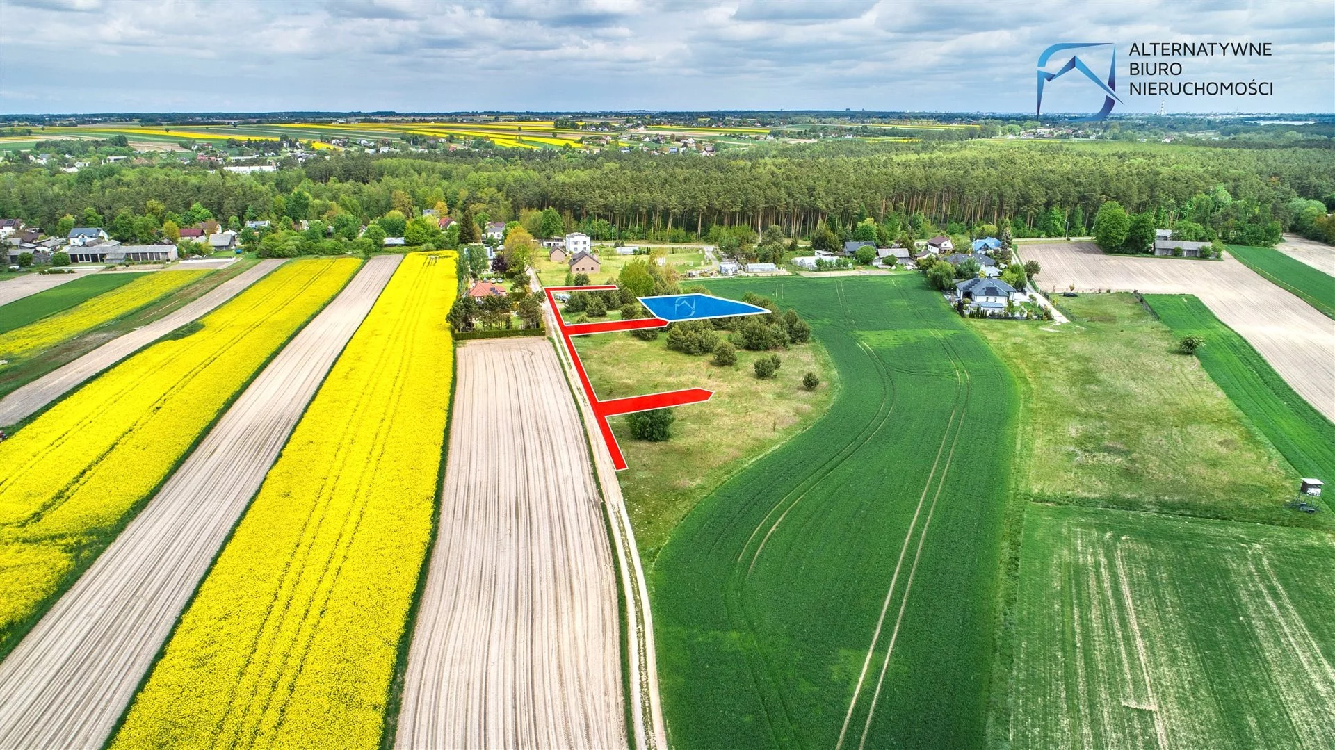 Działka 869,00 m², oferta nr , LER-GS-3150, Niedrzwica Duża