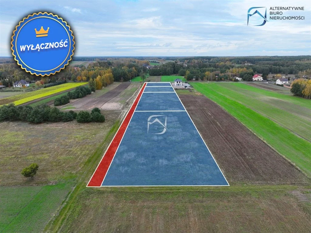 Działka 3 498,00 m², Niedźwiada, Sprzedaż