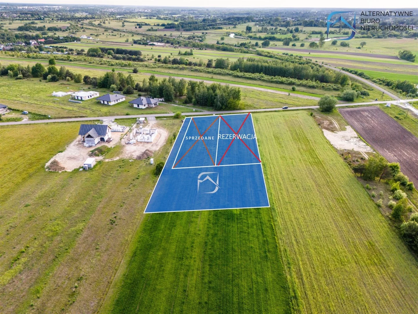 Działka 2 004,00 m², oferta nr , LER-GS-3165, Niedźwiada