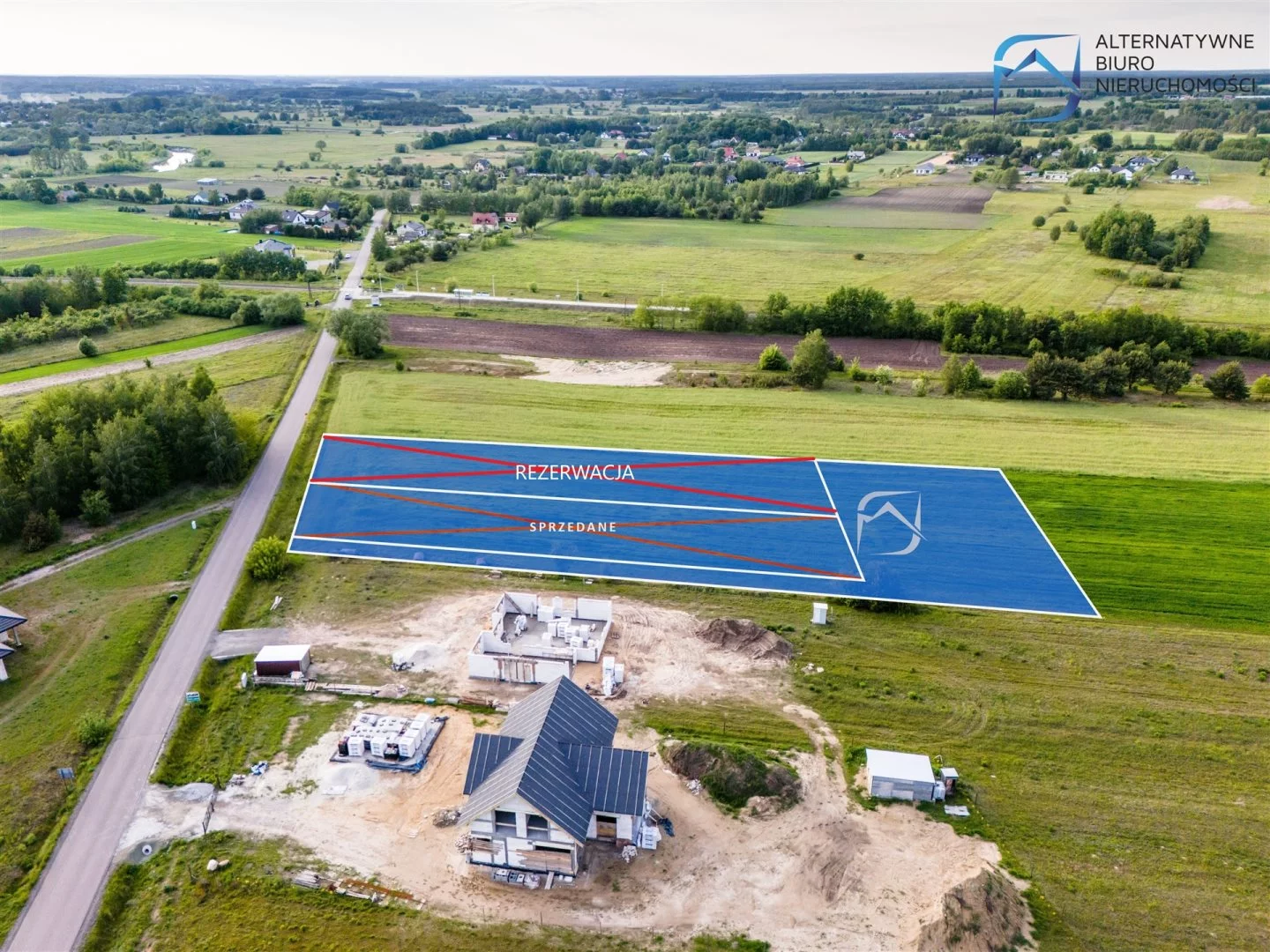 Działka 2 004,00 m², oferta nr , LER-GS-3165, Niedźwiada