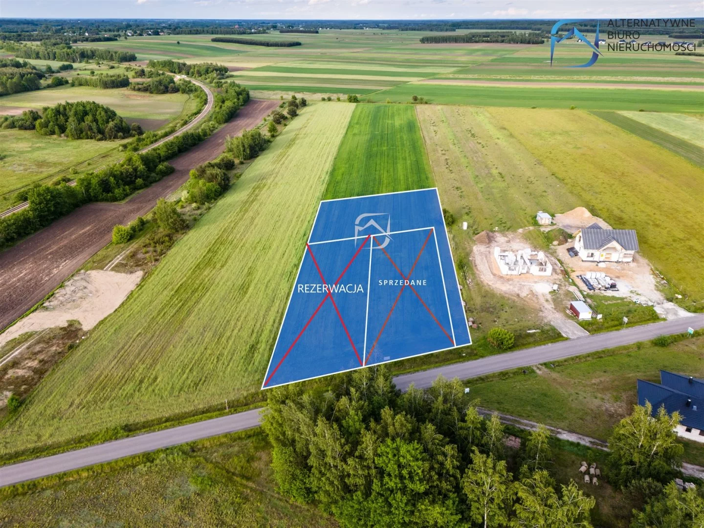 Działka 2 004,00 m², oferta nr , LER-GS-3165, Niedźwiada