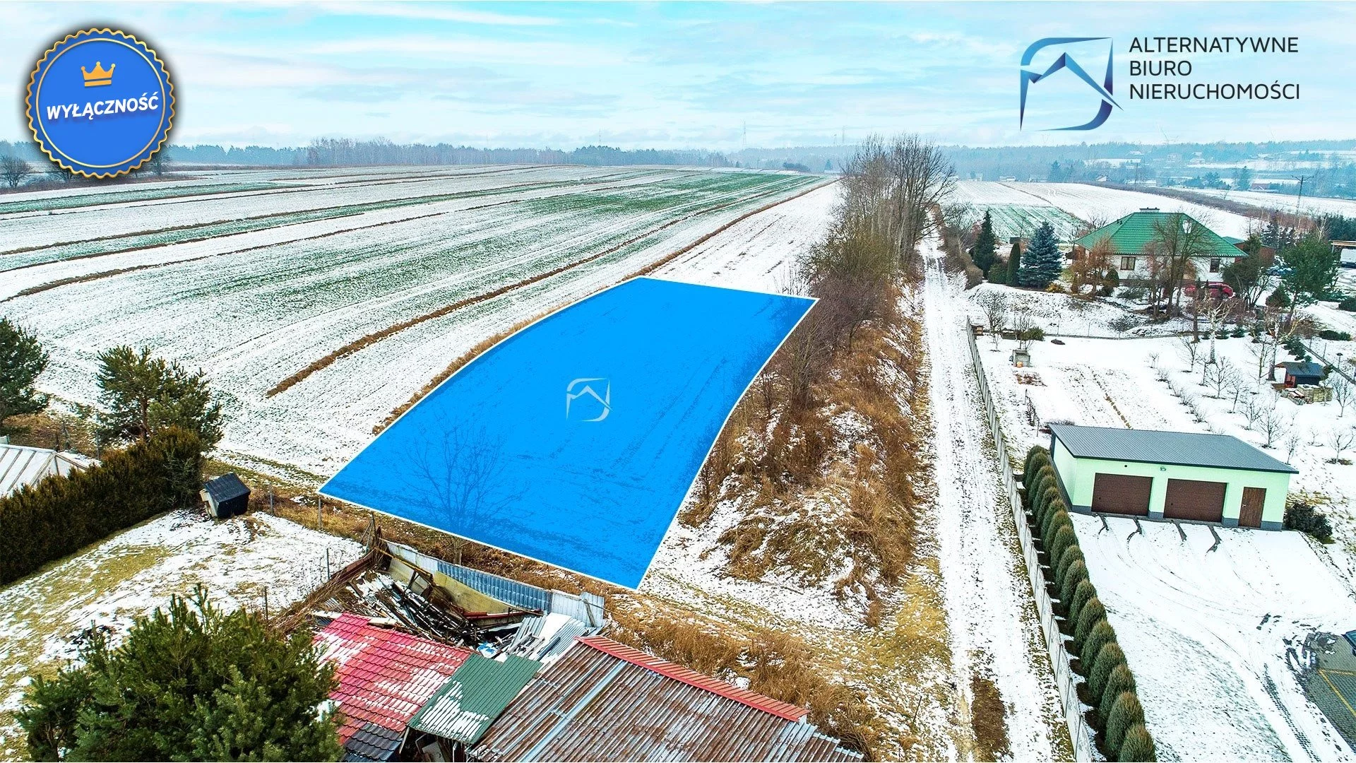 Działka 1 200,00 m², Niemce, Sprzedaż