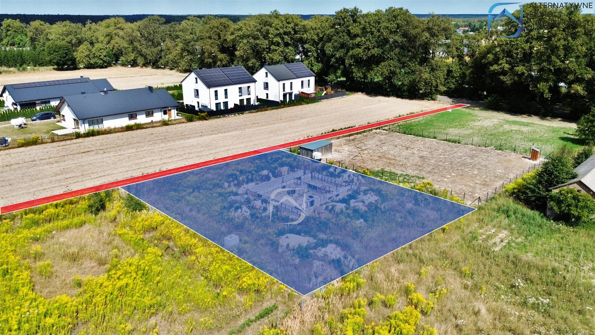 Działka 1 000,00 m², oferta nr , LER-GS-3314, Niemce