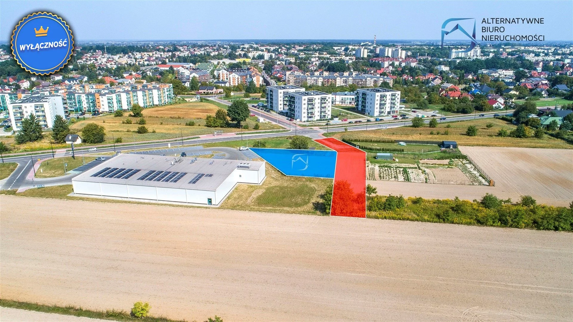 Działka 1 193,00 m², Świdnik, NSZZ Solidarność, Sprzedaż