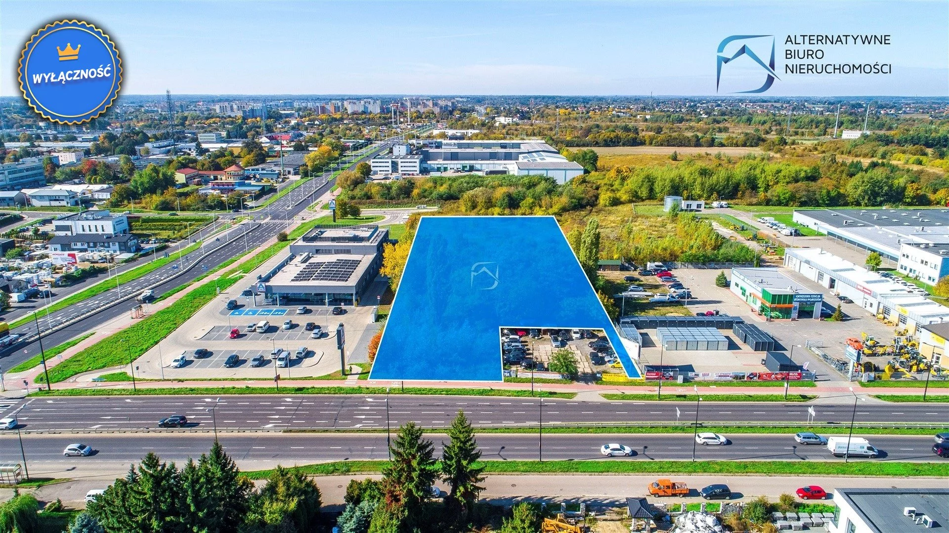 Działka 8 809,00 m², Lublin, al. Spółdzielczości Pracy, Sprzedaż