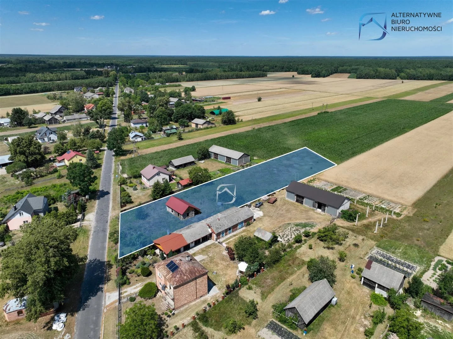 Działka 3 700,00 m², oferta nr , LER-GS-2885, Stara Jedlanka
