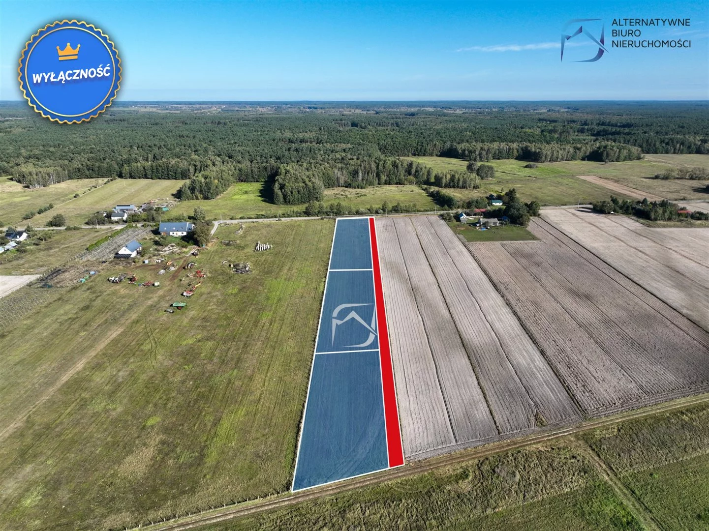 Działka 3 200,00 m², Stary Brus, Sprzedaż