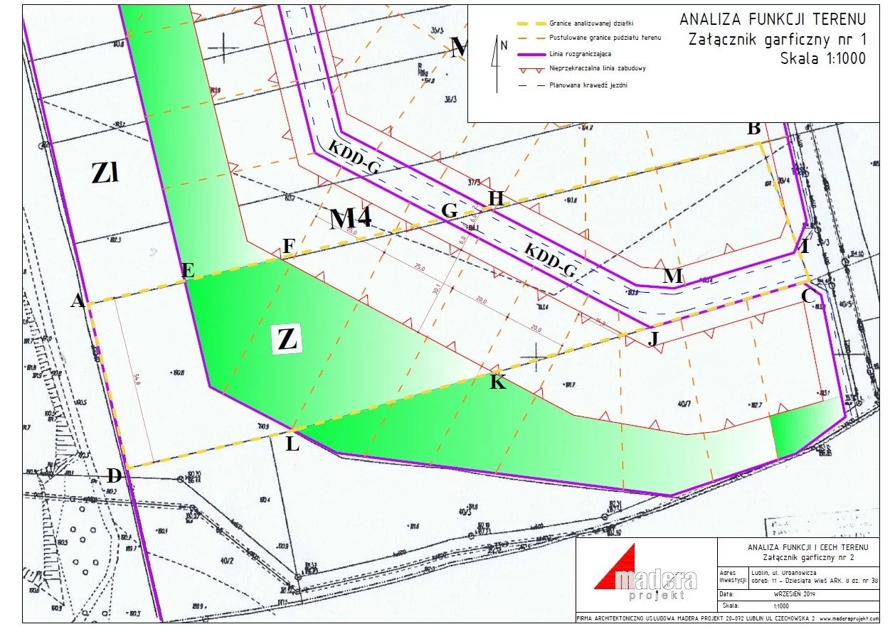 Działka 11 650,00 m², oferta nr , LER-GS-16, Lublin, Urbanowicza