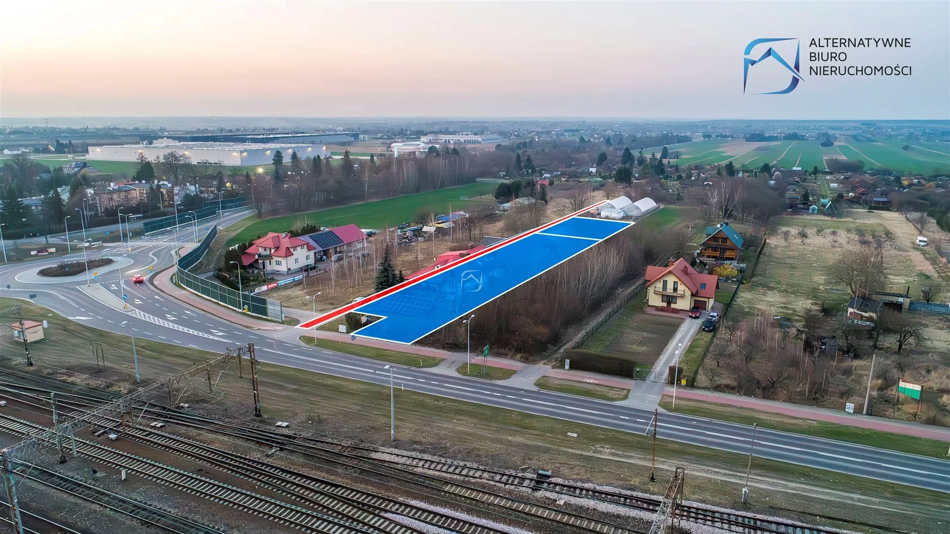 Działka 2 017,00 m², oferta nr , LER-GS-3064, Świdnik, Żwirki i Wigury