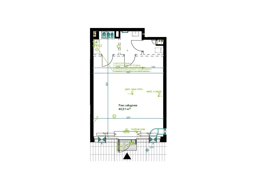 Lokal użytkowy 40,51 m², oferta nr , 818966, Warszawa, Praga Południe, Praga Południe, Przeworska