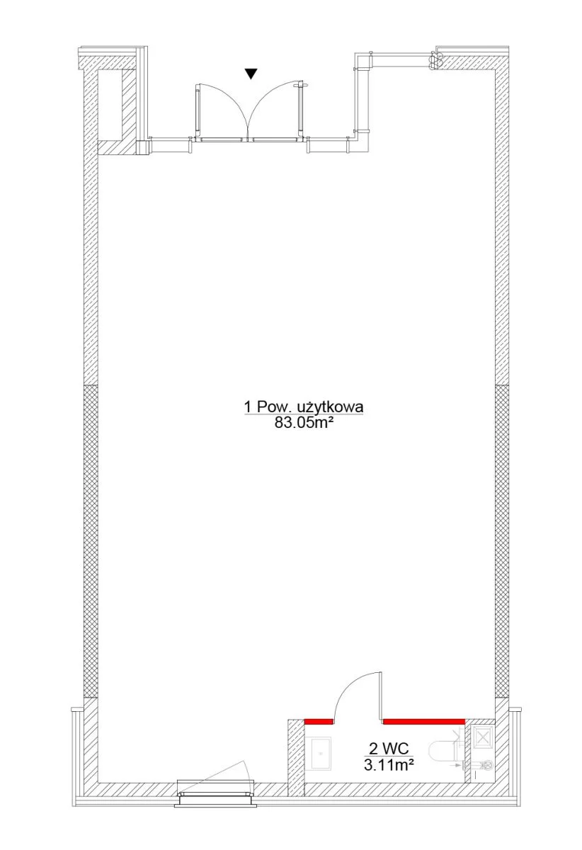 Lokal użytkowy 86,45 m², oferta nr , 744995, Warszawa, Praga Południe, Praga Południe, Żupnicza
