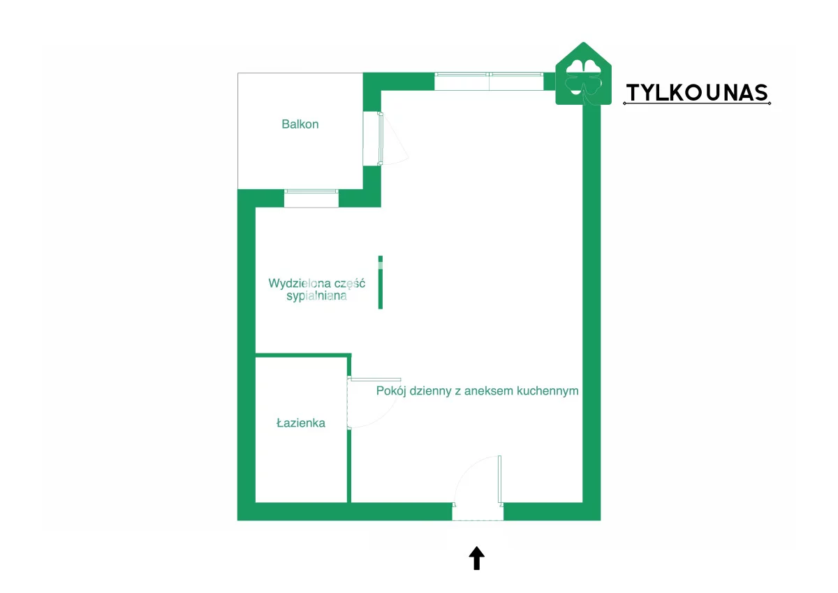 1 pokój, mieszkanie 28,75 m², piętro 8, oferta nr , TN755761, Gdańsk, Letnica, Starowiejska