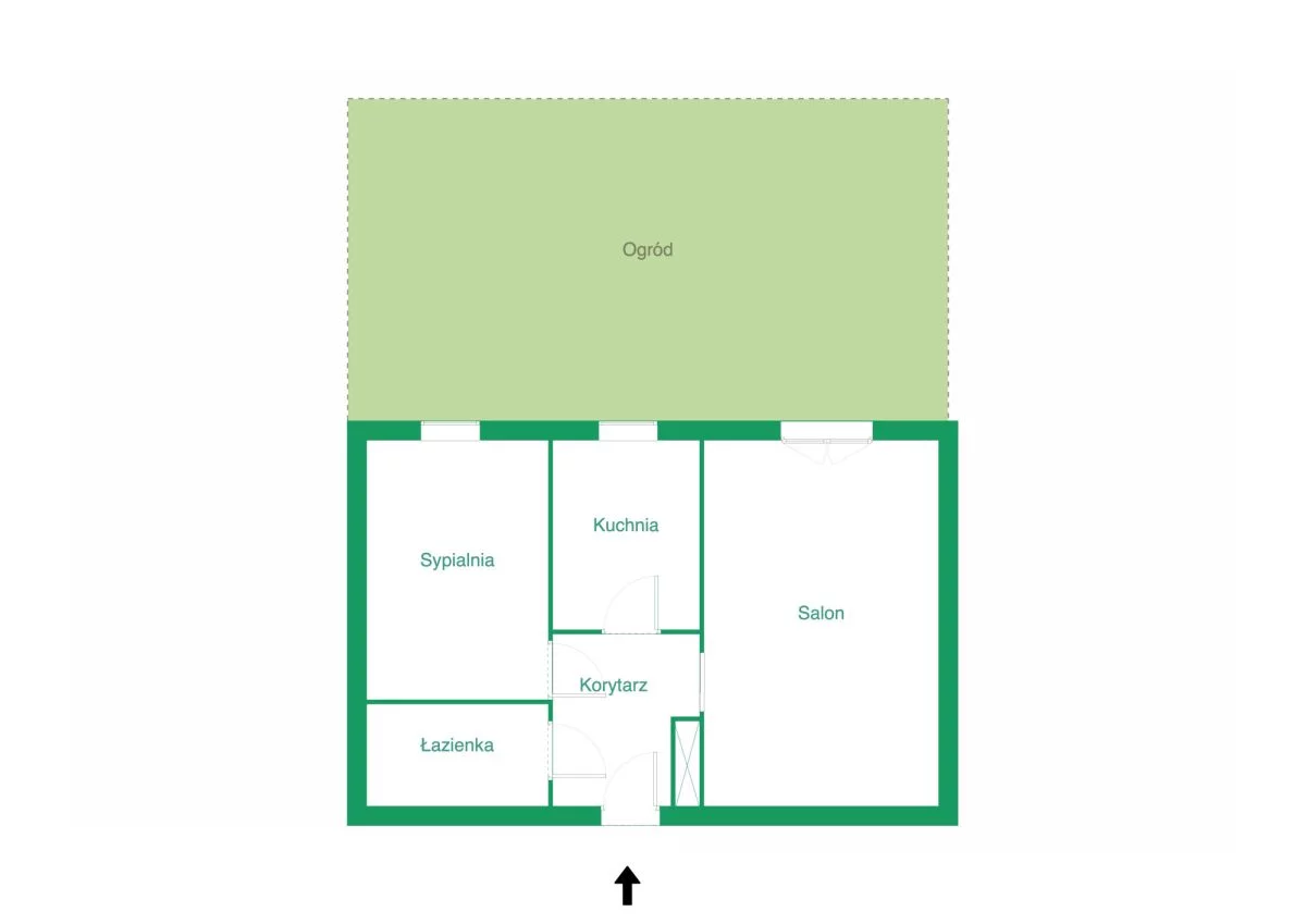 Mieszkanie dwupokojowe 50,00 m², Gdańsk, Ujeścisko-Łostowice, Łostowice, Olimpijska, Sprzedaż