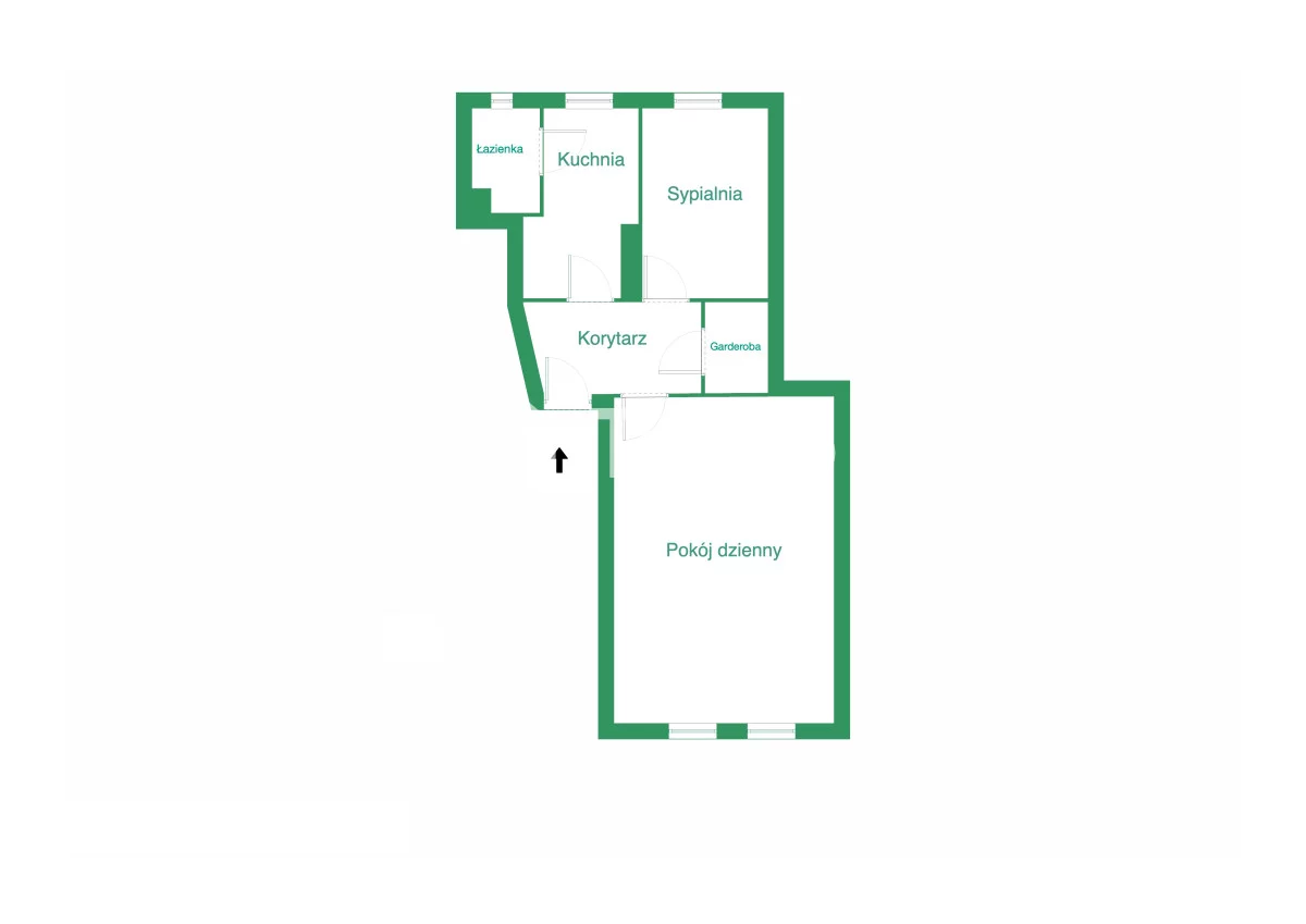 2 pokoje, mieszkanie 43,50 m², parter, oferta nr , TN658654, Gdańsk, Orunia-Św. Wojciech-Lipce, Orunia, Podmiejska