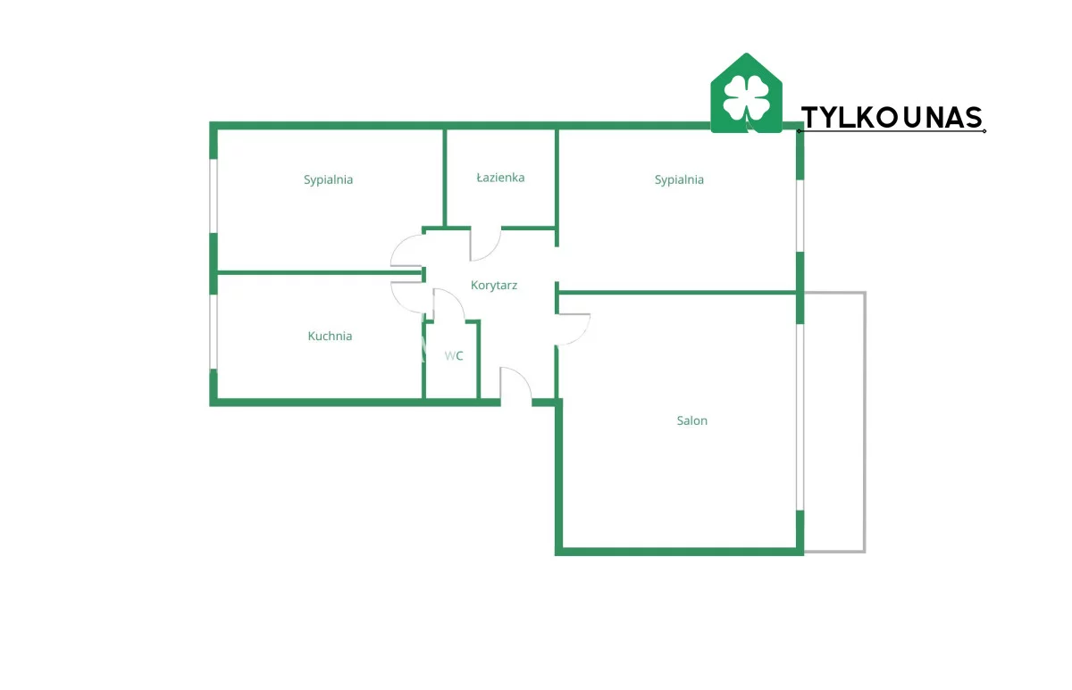 3 pokoje, mieszkanie 61,10 m², piętro 4, oferta nr , TN921681, Gdańsk, Chełm, Marcina Dragana