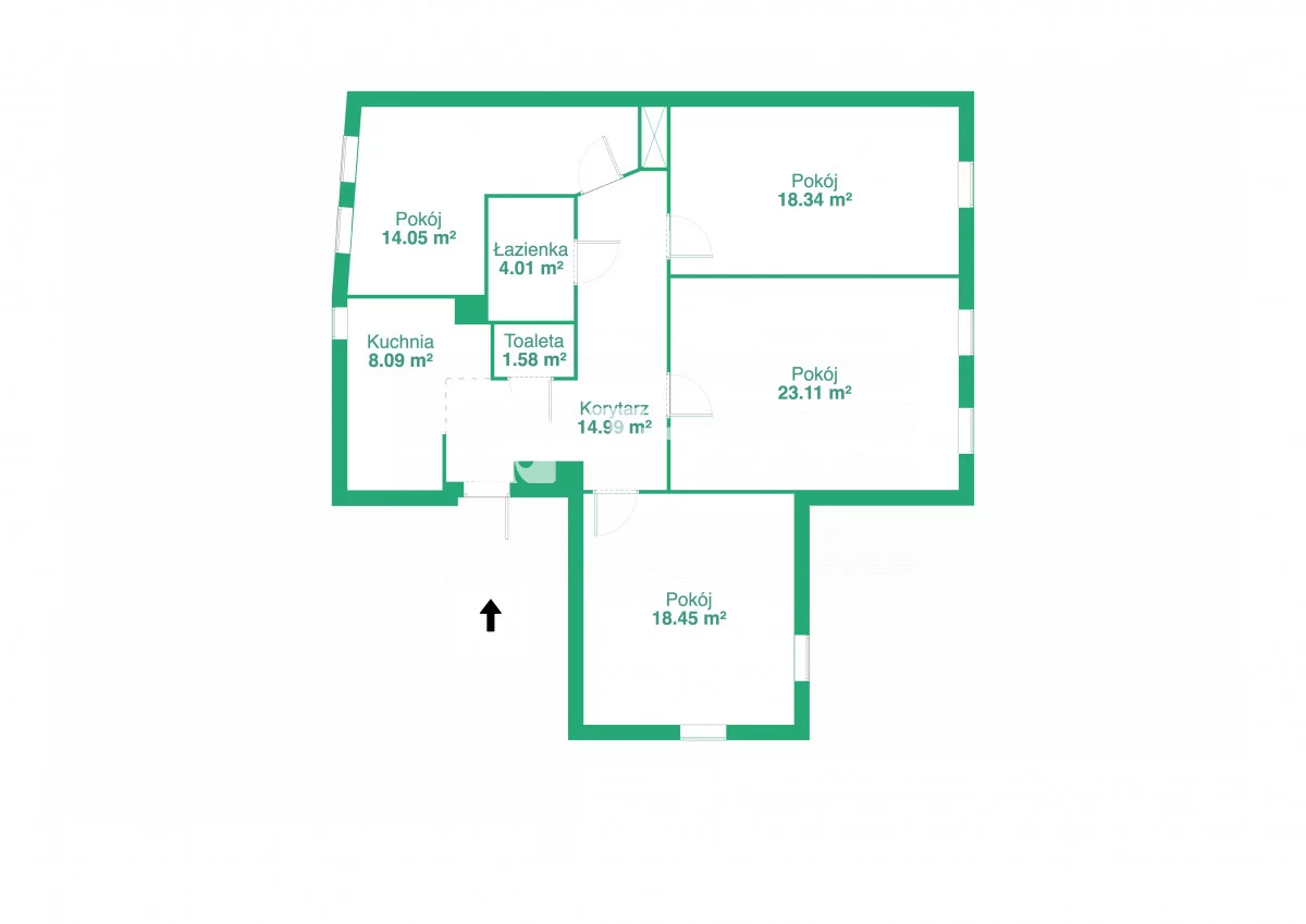 Mieszkanie czteropokojowe 104,00 m², Gdańsk, Śródmieście, Stare Miasto, Mariana Seredyńskiego, Sprzedaż