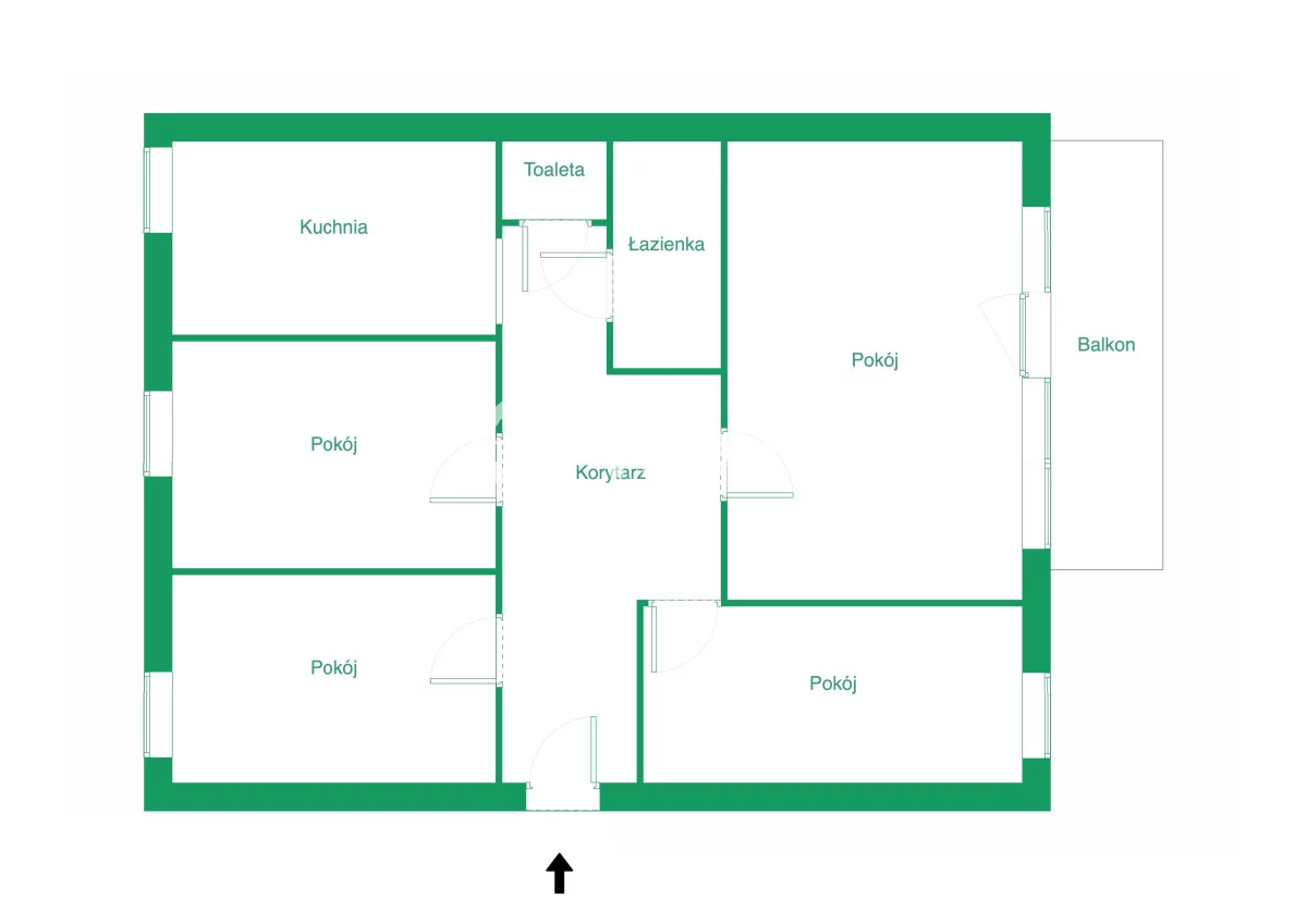 4 pokoje, mieszkanie 64,00 m², piętro 4, oferta nr , TN972602, Gdańsk, Suchanino, Powstańców Warszawskich