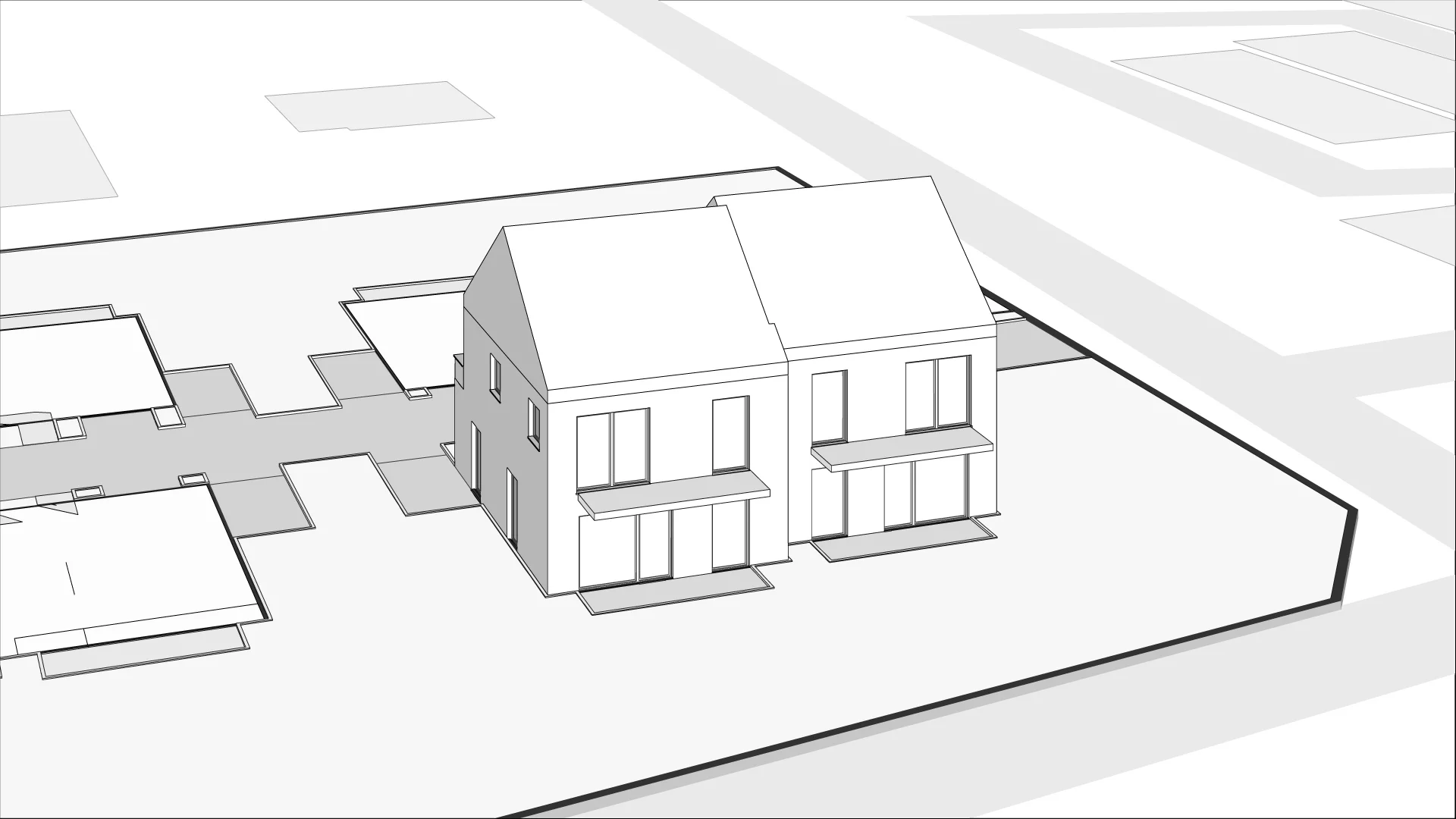 Wirtualna makieta 3D domu 121 m², 2