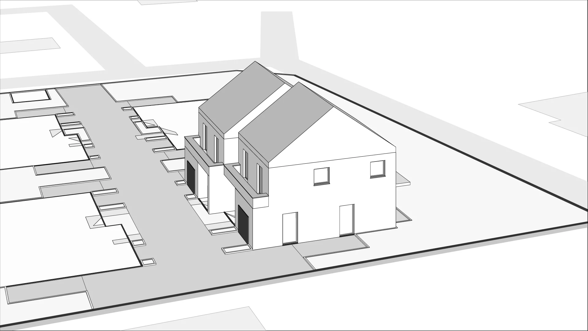 Wirtualna makieta 3D domu 121 m², 3