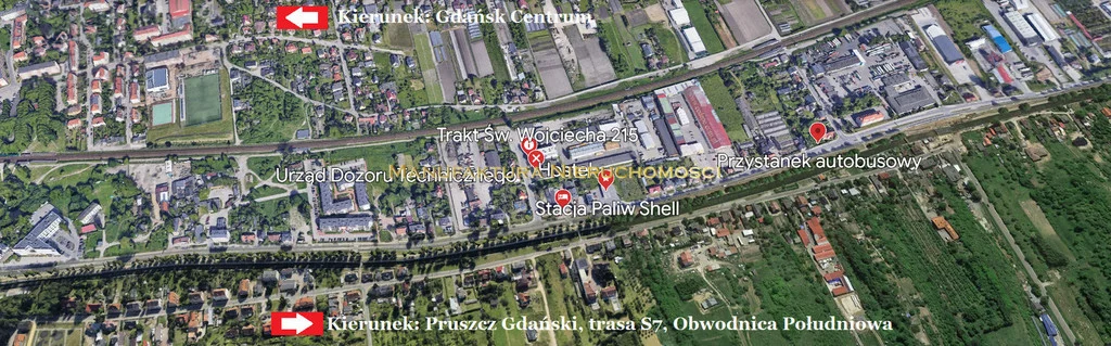 Lokal użytkowy 959,73 m², oferta nr , 6/15147/OLS, Gdańsk, Orunia-Św. Wojciech-Lipce, Orunia, Trakt św. Wojciecha
