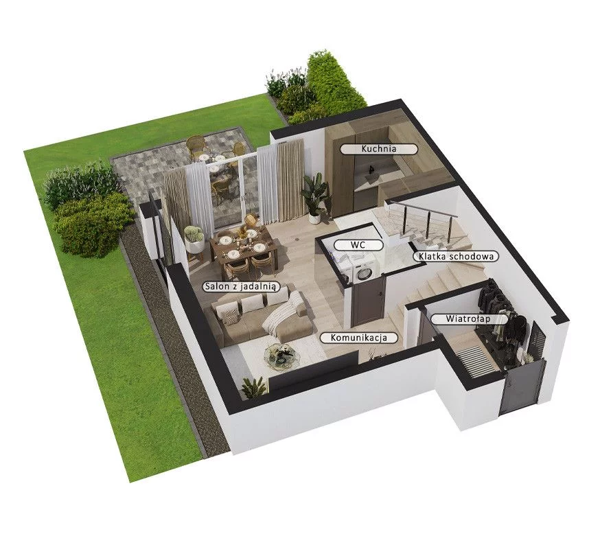 Dom 80,02 m², oferta nr , GH326673, Rybnik, Niedobczycka