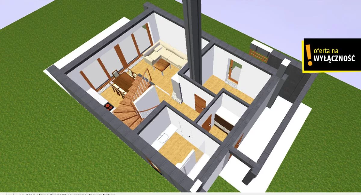 Dom 110,00 m², oferta nr , GH587589, Chańcza