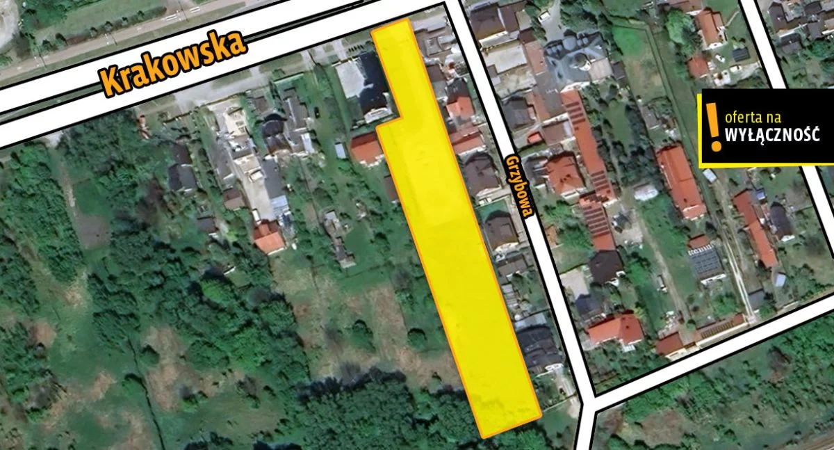 Działka 4 111,00 m², oferta nr , GH552871265, Kielce, Krakowska