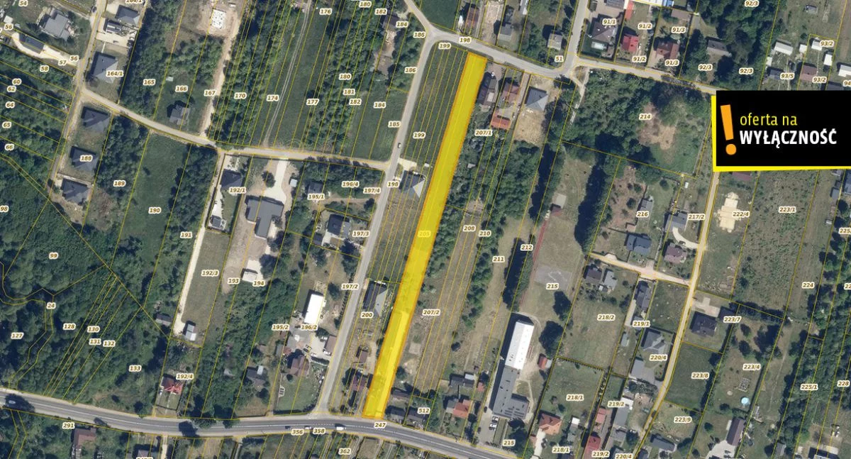 Działka 1 650,00 m², oferta nr , GH423523, Pomyków