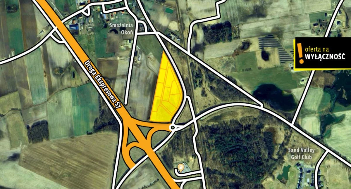 Działka 44 411,00 m², oferta nr , GH533108, Zielony Grąd