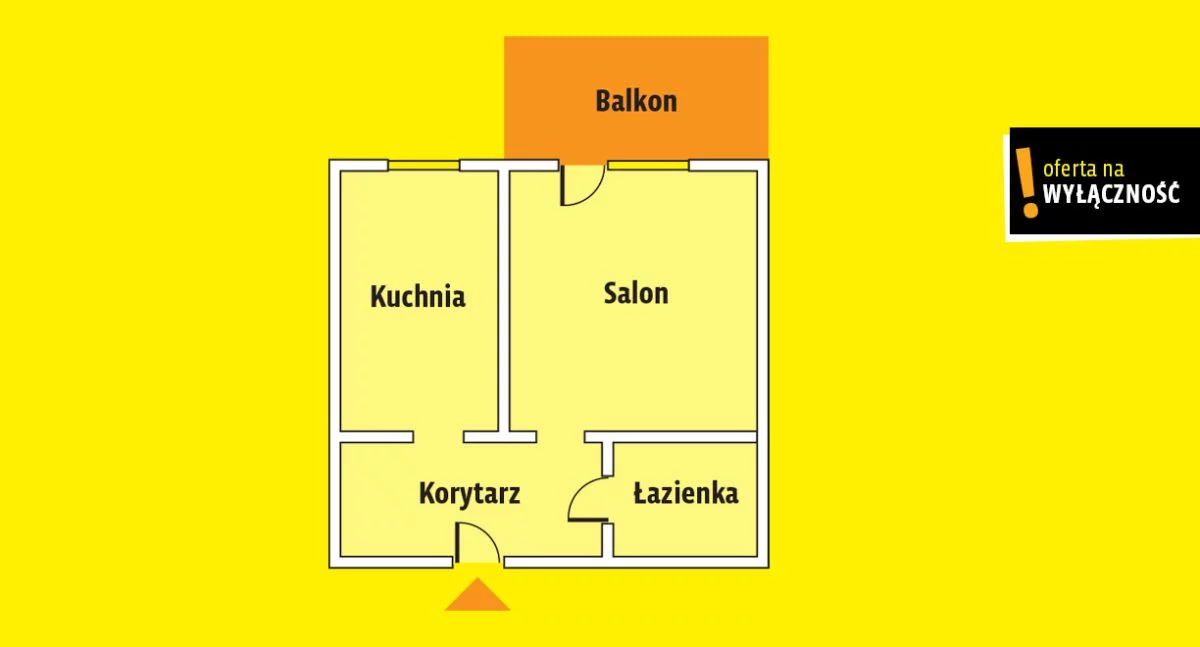 Mieszkanie na sprzedaż, 35,00 m², 1 pokój, 1 piętro, oferta nr GH829803