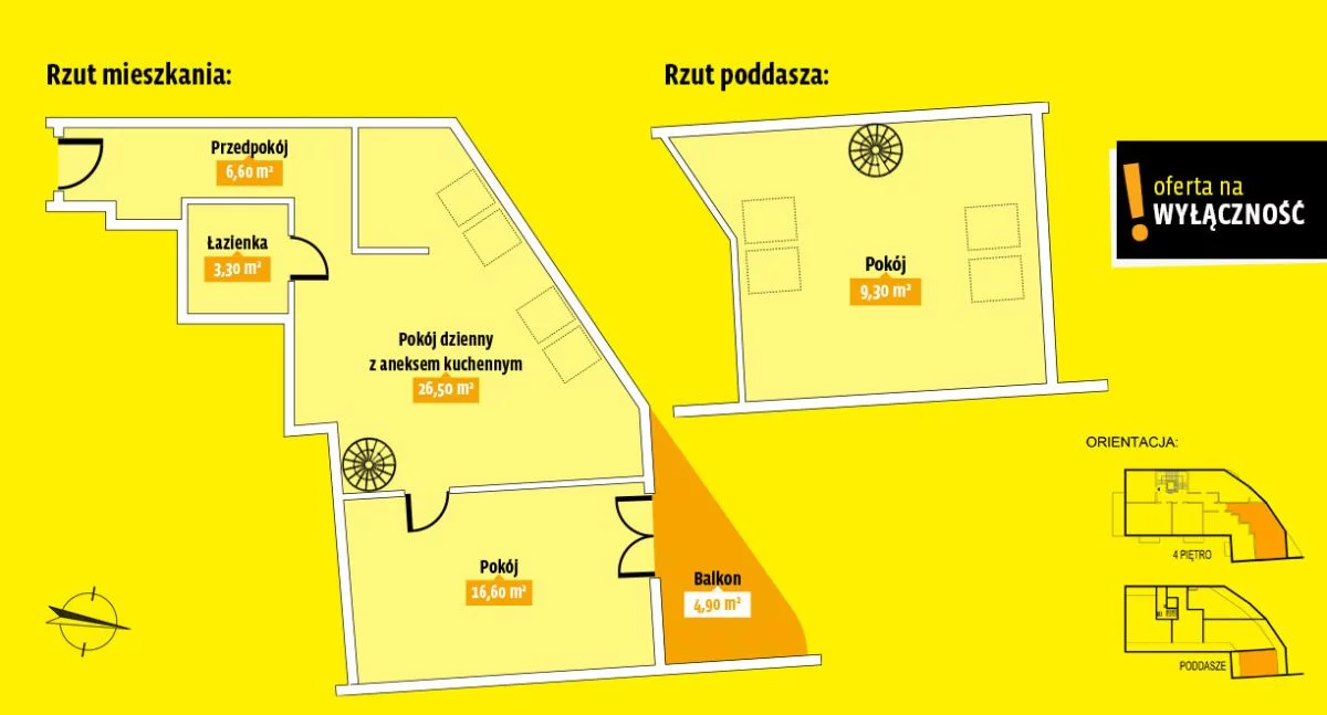 3 pokoje, mieszkanie 55,80 m², piętro 4, oferta nr , GH625848, Kielce, Starodomaszowska