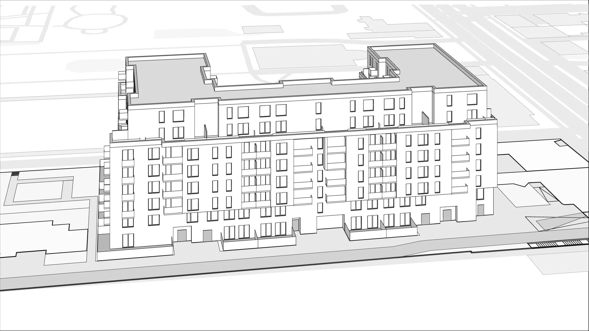 Wirtualna makieta 3D apartamentu 68.48 m², 65