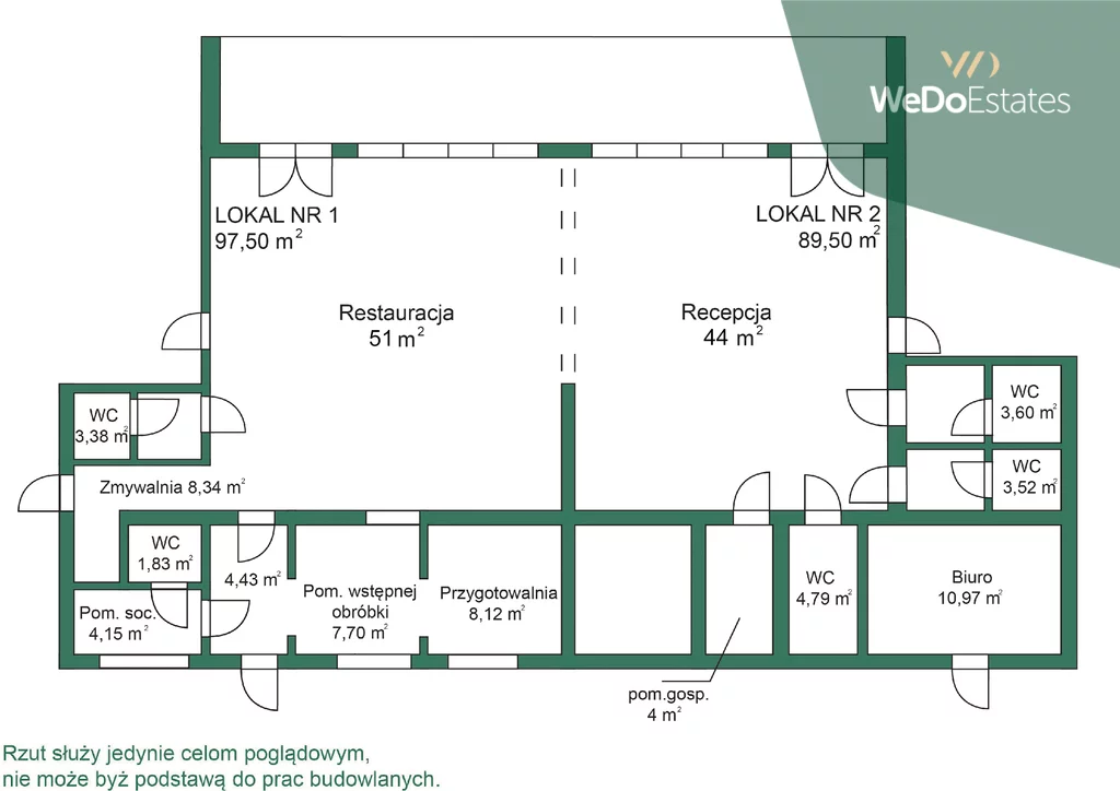 Lokal użytkowy 170,00 m², oferta nr , 30/12532/OLW, Zielonka, Kolejowa