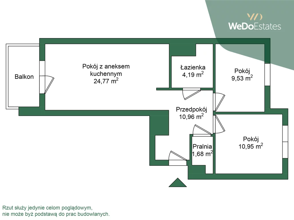 3 pokoje, apartament 62,08 m², piętro 4, oferta nr , 609/12532/OMS, Warszawa, Bielany, Bielany, Sokratesa 7