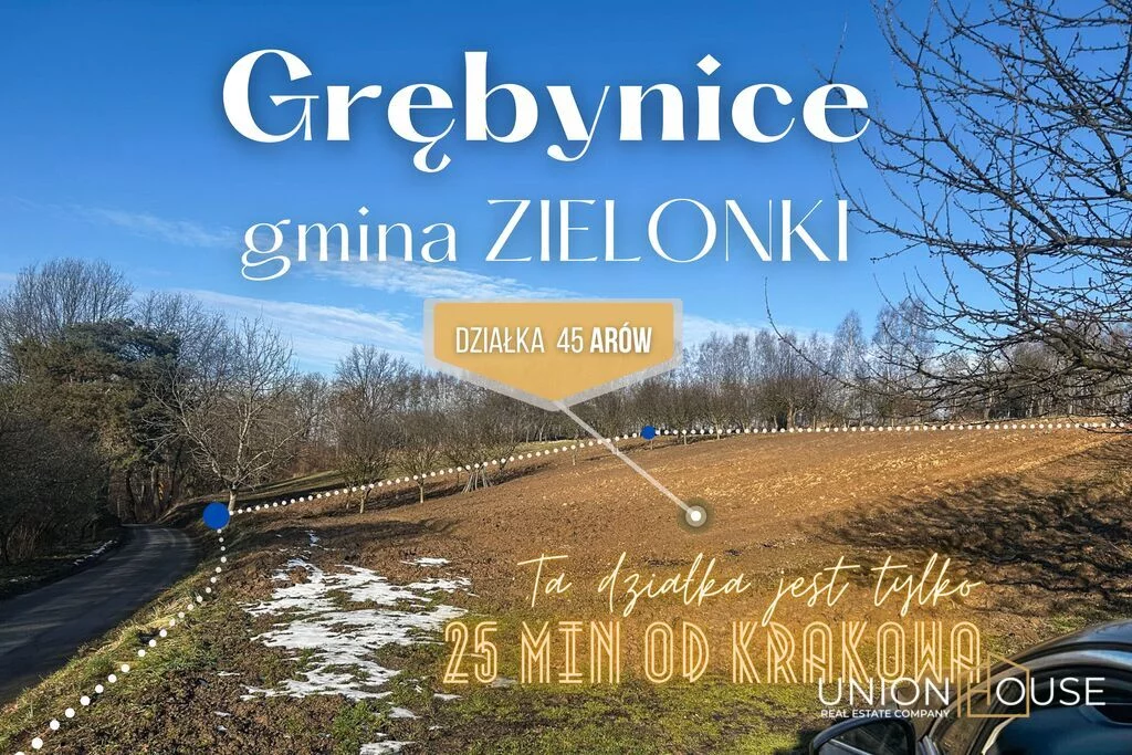 Działka 45 000,00 m², oferta nr , 18/12320/OGS, Grębynice, Parkowa