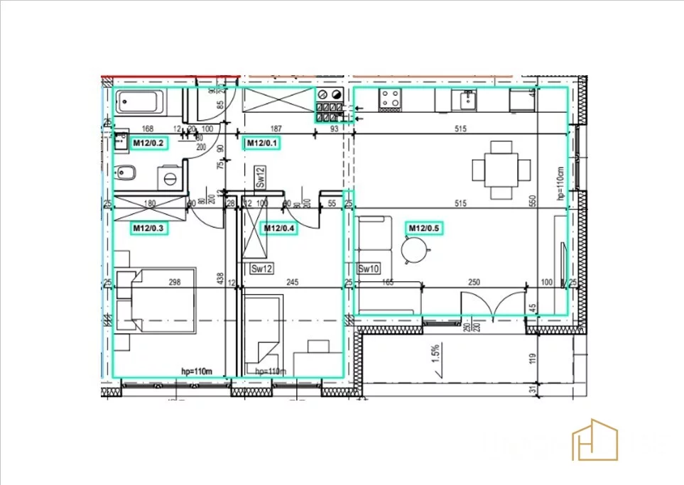 3 pokoje, mieszkanie 65,00 m², piętro 2, oferta nr , 213/12320/OMS, Kraków, Bieżanów-Prokocim, Bieżanów, Potrzask