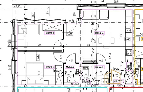 3 pokoje, mieszkanie 58,26 m², piętro 1, oferta nr , 254/12320/OMS, Wieliczka, Wygoda