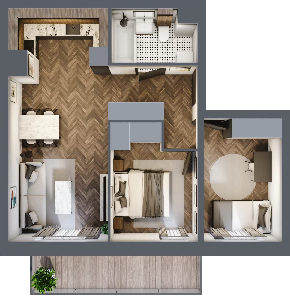 3 pokoje, mieszkanie 52,67 m², piętro 4, oferta nr G20, Kopernika 16, Oleśnica, ul. Mikołaja Kopernika 16