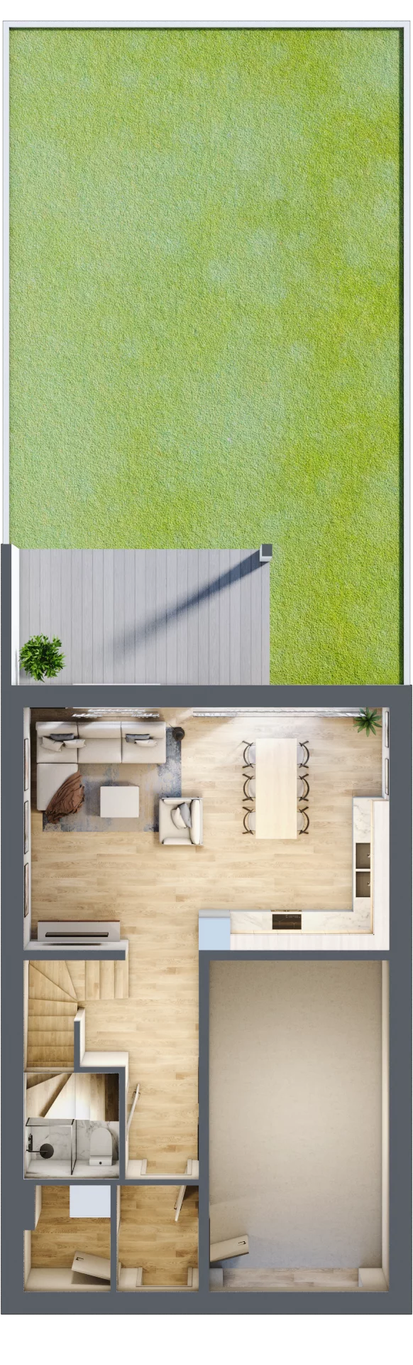 Dom 113,20 m², oferta nr 9.2, Dzielnica Hrabska - etap III, Falenty Nowe, ul. Droga Hrabska 4G