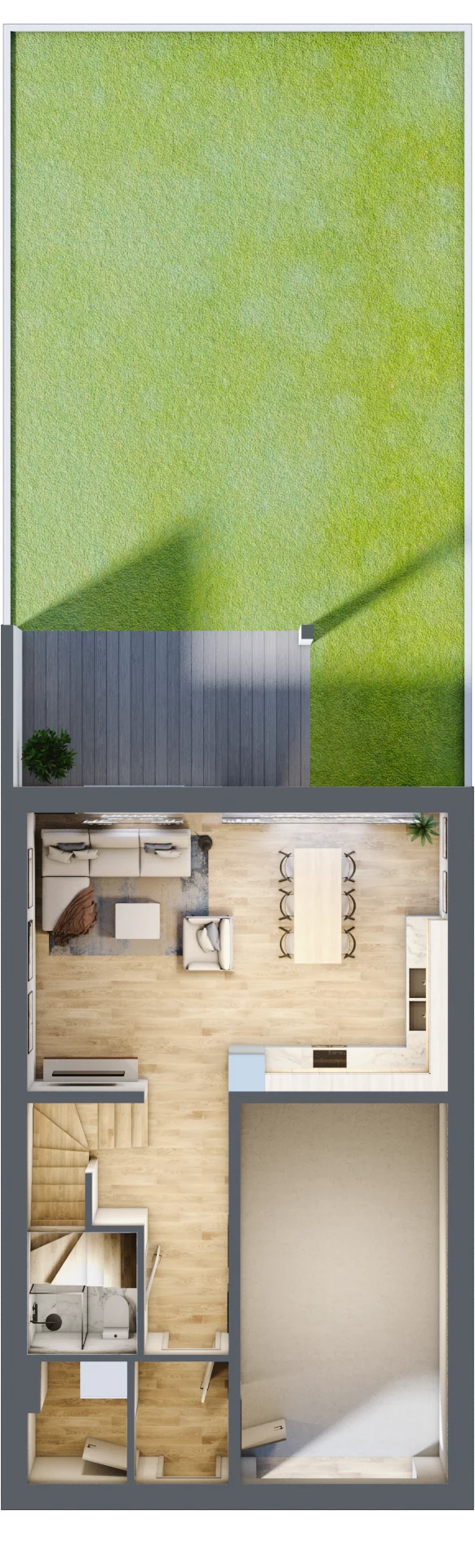 Dom 113,20 m², oferta nr 11.2, Dzielnica Hrabska - etap III, Falenty Nowe, ul. Droga Hrabska 4G
