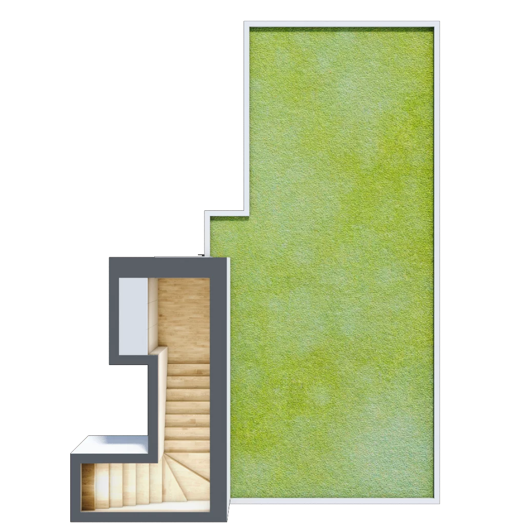 4 pokoje, mieszkanie 69,03 m², piętro 1, oferta nr 2.2, Osiedle Szumiących Traw etap XVI, Porosły, ul. Jesiennych Liści 99/1