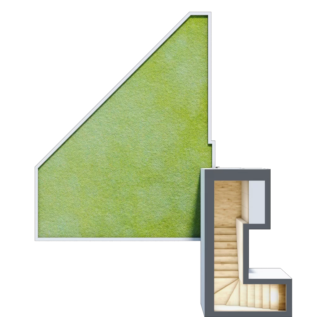 4 pokoje, mieszkanie 69,03 m², piętro 1, oferta nr 1.2, Osiedle Szumiących Traw etap XVI, Porosły, ul. Jesiennych Liści 99/1