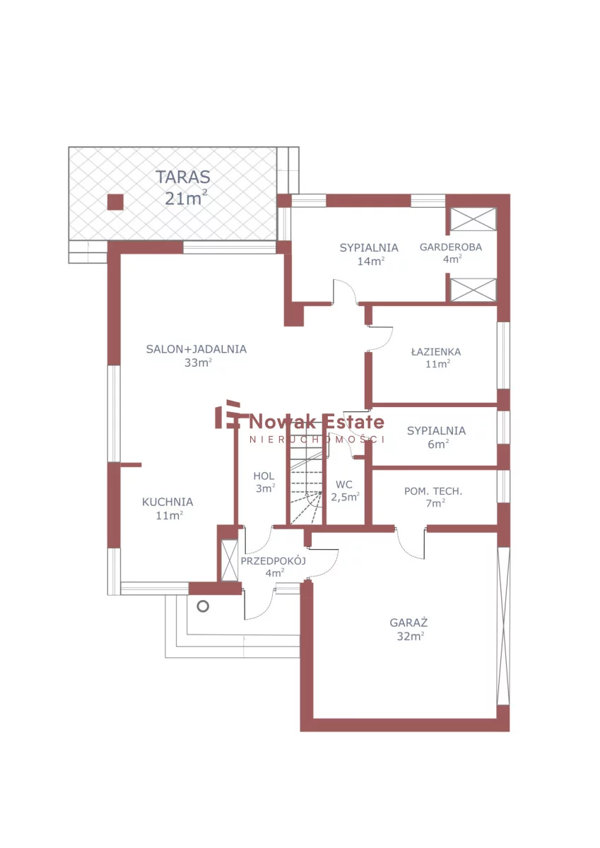 Dom 161,18 m², oferta nr , NEO772145, Kraków, Podgórze Duchackie, Kosocicka