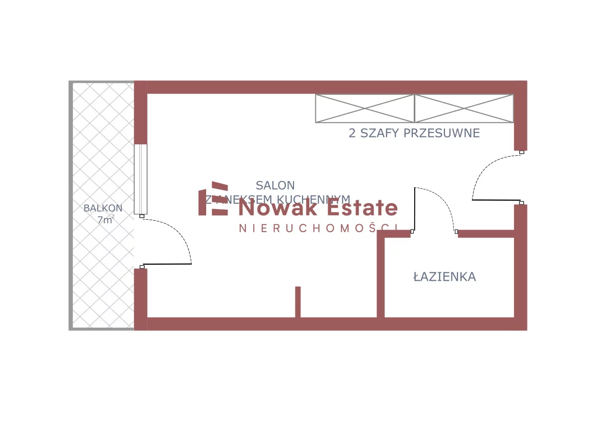 1 pokój, mieszkanie 28,45 m², piętro 2, oferta nr , NEO653977, Kraków, Dębniki, Ruczaj, Dr. Jana Piltza