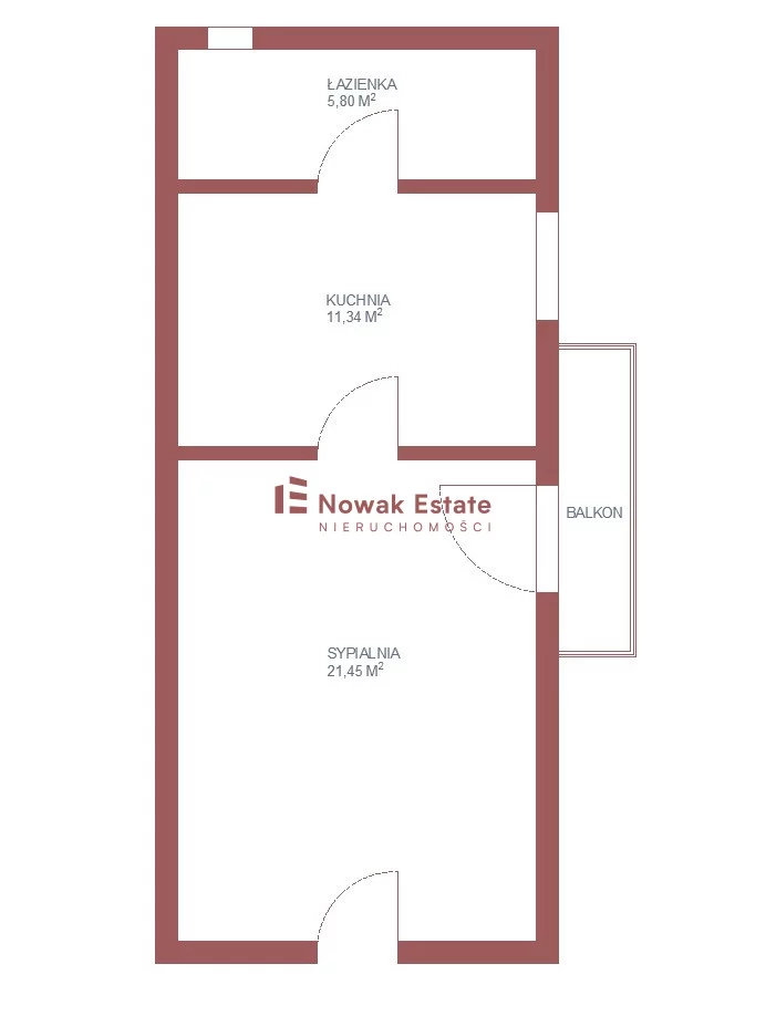 1 pokój, mieszkanie 40,00 m², piętro 1, oferta nr , NEO991985, Kraków, Grzegórzki, Gen. Józefa Dwernickiego