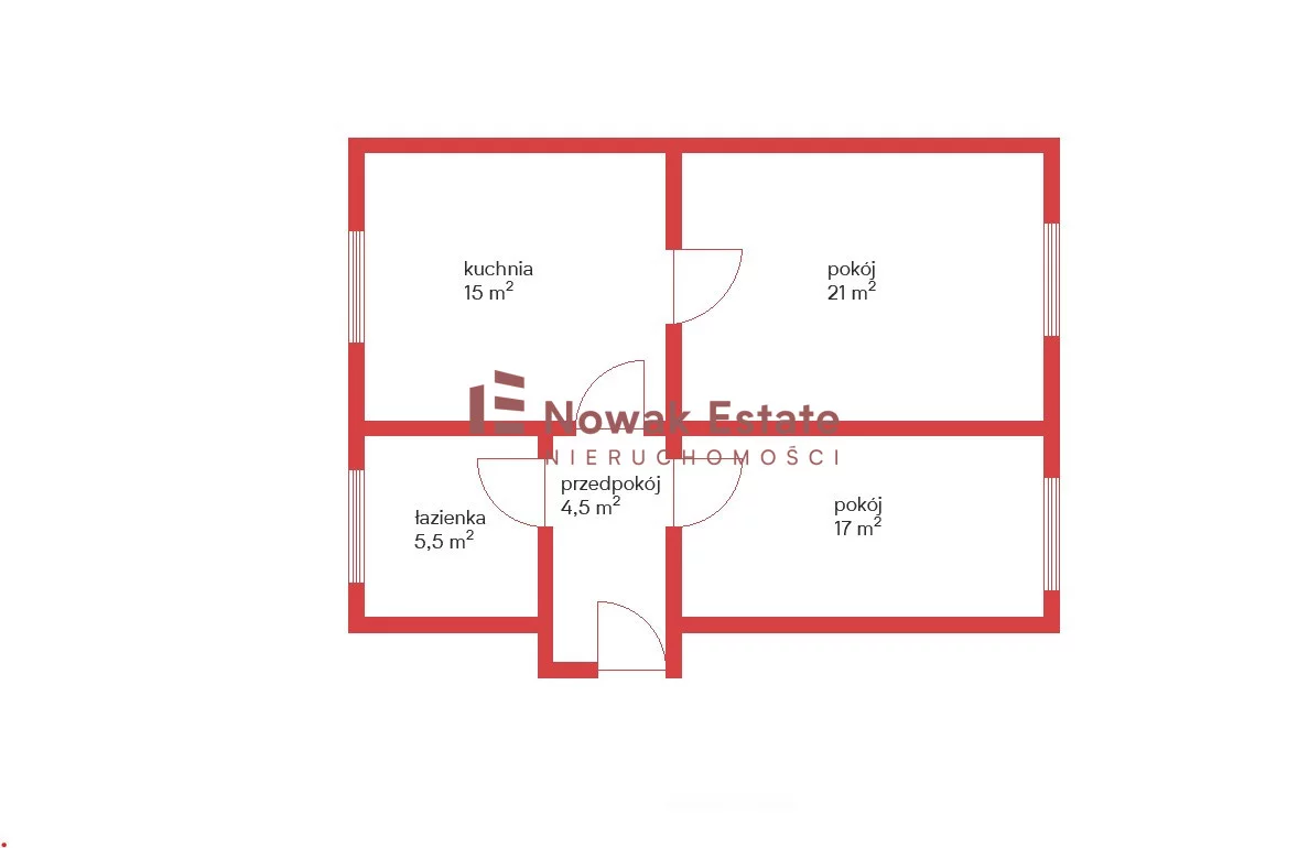 2 pokoje, mieszkanie 63,00 m², piętro 1, oferta nr , NEO554129, Kraków, Stare Miasto, Kazimierz, Halicka