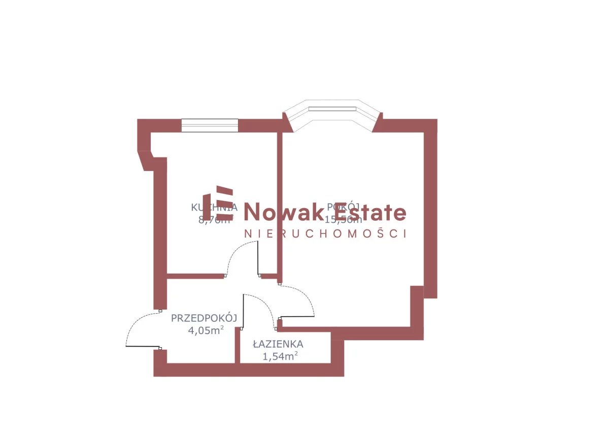 2 pokoje, mieszkanie 29,91 m², parter, oferta nr , NEO324803, Kraków, Grzegórzki, Ks. Bp. Władysława Bandurskiego