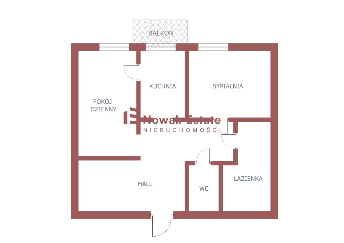 2 pokoje, mieszkanie 45,60 m², piętro 3, oferta nr , NEO941310, Kraków, Dębniki, Czerwone Maki